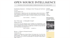 Desktop Screenshot of osintblog.org